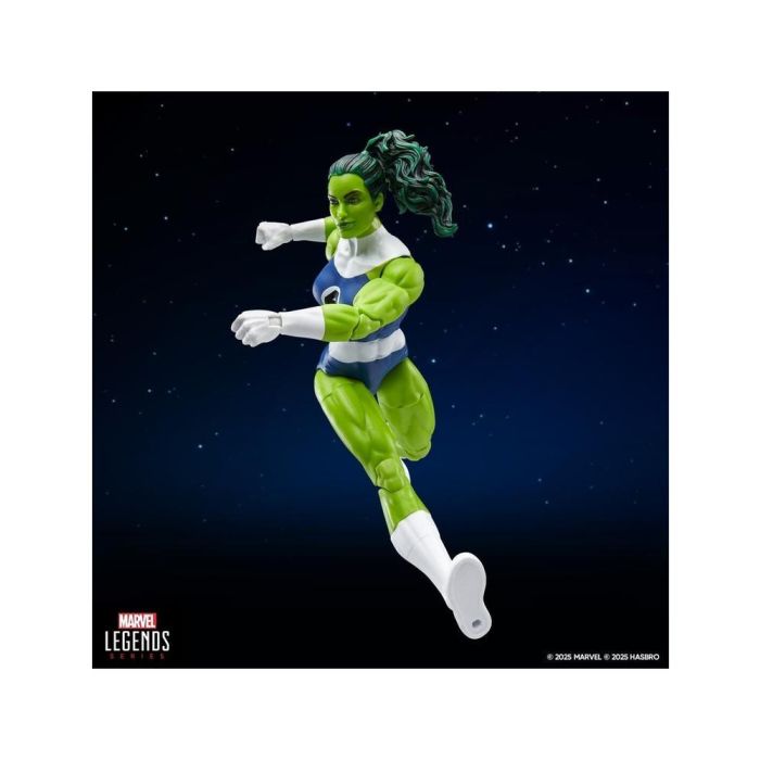 HASBRO She-Hulk Los 4 Fantásticos Marvel Figura Articulada 15cm con 7 Accesorios 3 HASBRO She-Hulk Los 4 Fantásticos Marvel Figura Articulada 15cm con 7 Accesorios 3