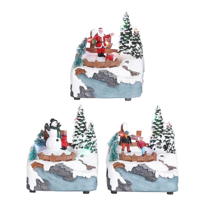 House Of Seasons Escena navideña iluminada modelos surtidos 11x9x13,5cm 0 House Of Seasons Escena navideña iluminada modelos surtidos 11x9x13,5cm 0