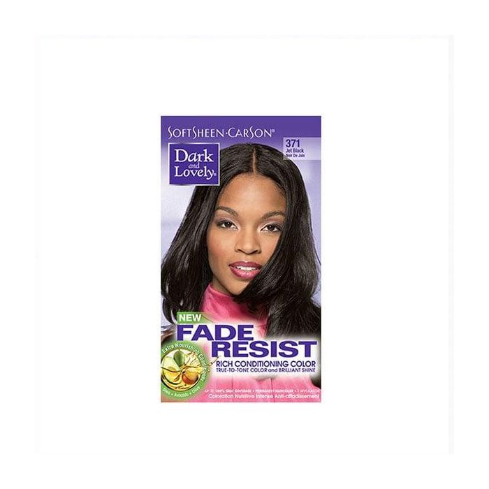 Soft & Sheen Carson Dark & Lovely 371 Jet Black - Coloración vibrante
