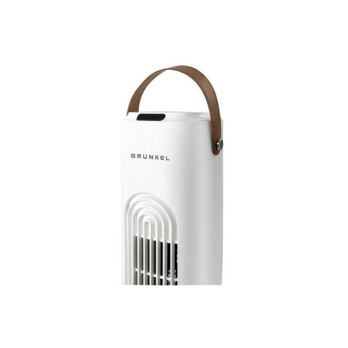 Grunkel Ventilador de Torre 50W, 3 Velocidades, Temporizador, Mando a Distancia, Blanco 2 Grunkel Ventilador de Torre 50W, 3 Velocidades, Temporizador, Mando a Distancia, Blanco 2