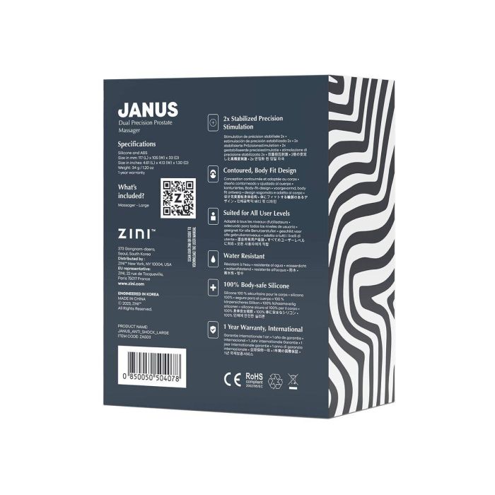 Plug Anal ZINI Negro 9 Plug Anal ZINI Negro 9