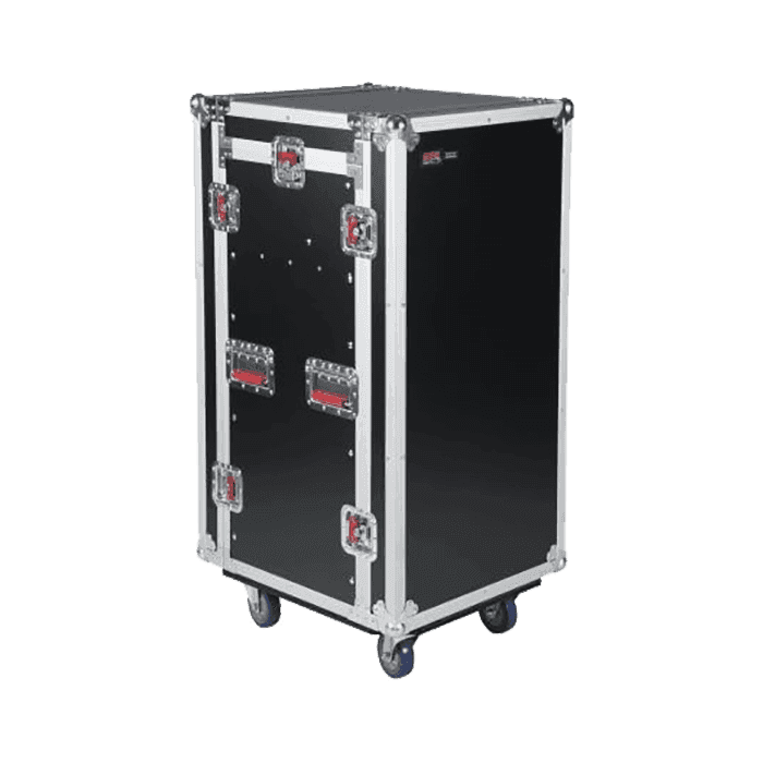 GATOR Rack Flightcase 19" / 10 x 16 Unidades Con Ruedas