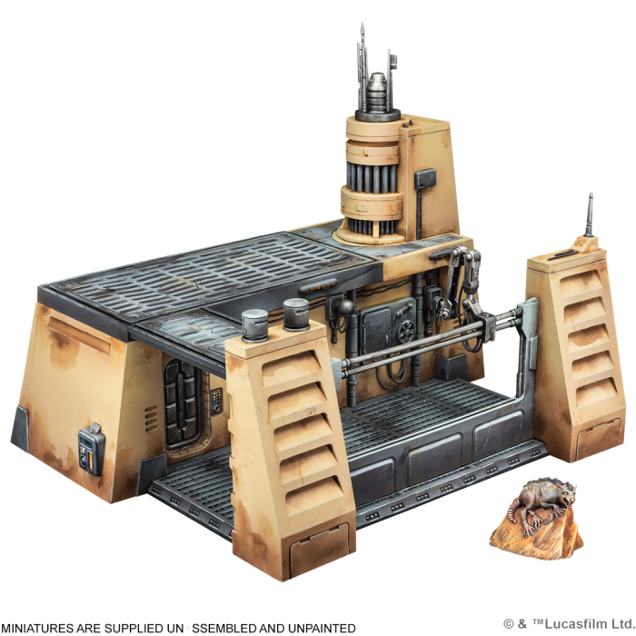 Star Wars Shatterpoint: Maintenance Bay Terrain Pack 1