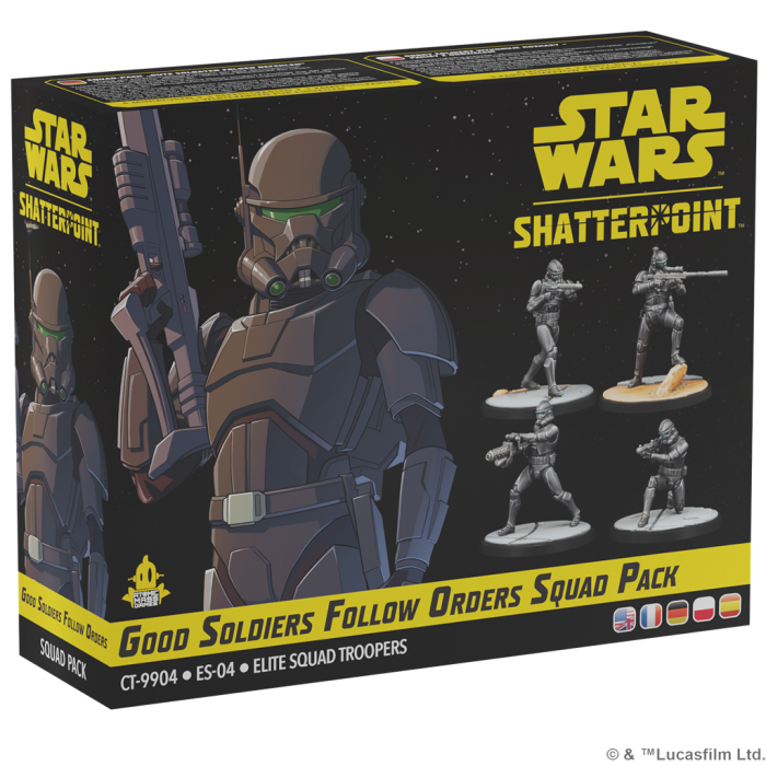 Star Wars Shatterpoint: Good Soldiers Follow Orders Squad Pack