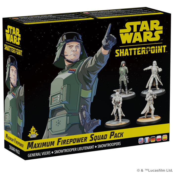 Star Wars Shatterpoint: Maximum Firepower Squad Pack