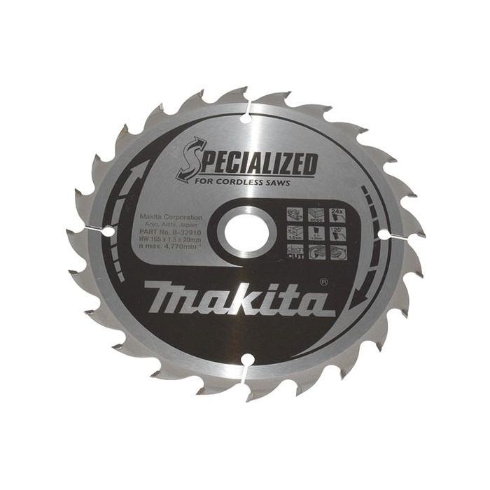 Makita B-33897 Sägeblatt-Set 136x20x16Z+24Z 1
