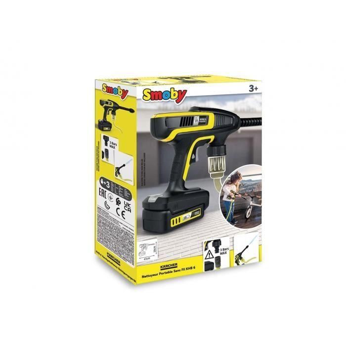 Smoby - Juguete Infantil Karcher - Pistola de limpieza - A partir de 3 años 4 Smoby - Juguete Infantil Karcher - Pistola de limpieza - A partir de 3 años 4