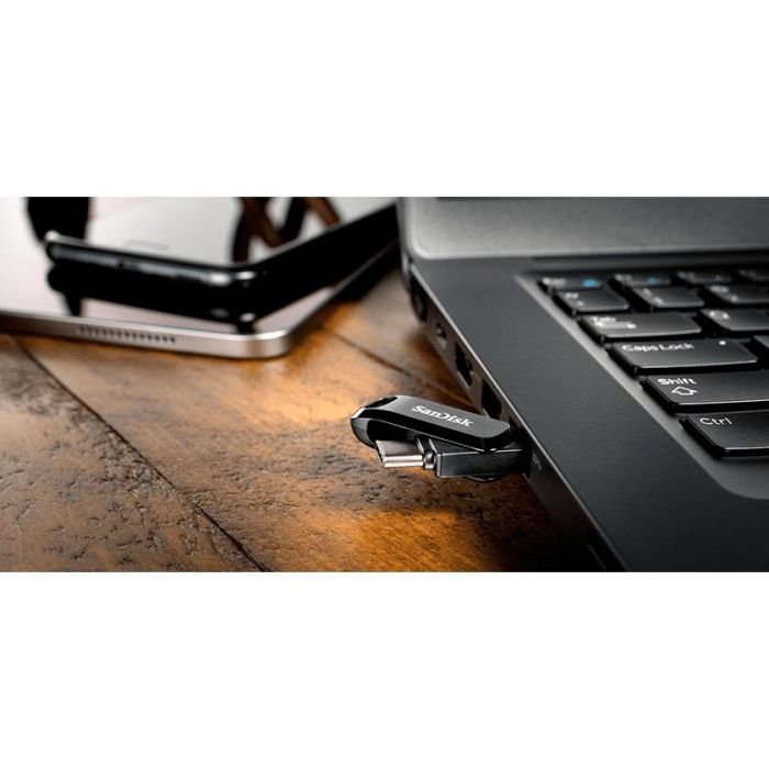 Sandisk Ultra Dual Drive Go 256 GB USB Type-A / Type-C 3.2 Gen 1 Negro SDDDC3-256G-G46 8