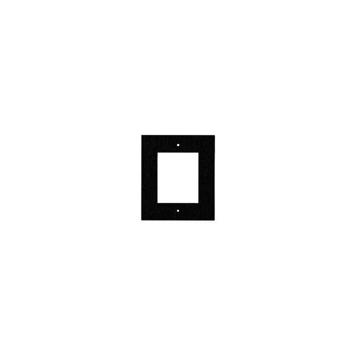 2N IP Verso - Frame for flush installation, 1 module - black (must be together with 9155014)
