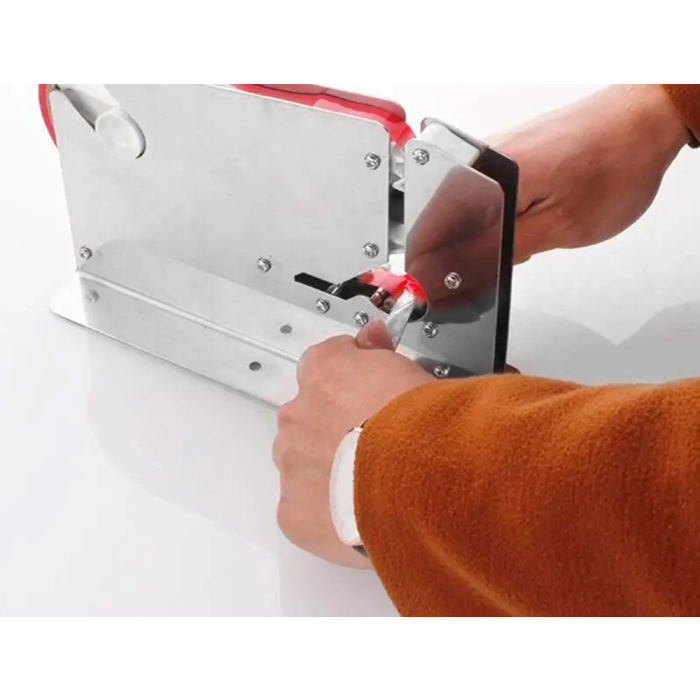 Q-connect Maquina Cierra Bolsa Acero Inoxidable 218x150x75 mm 7