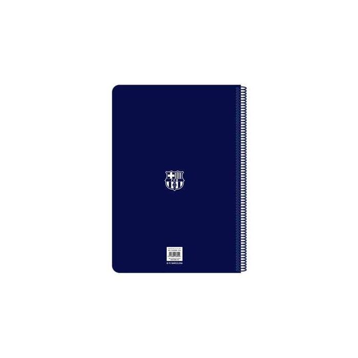 Cuaderno Espiral Safta Folio 80 Hojas 60 gr Cuadro 4 mm Tapa Extradura F.C. Barcelona 1 Cuaderno Espiral Safta Folio 80 Hojas 60 gr Cuadro 4 mm Tapa Extradura F.C. Barcelona 1
