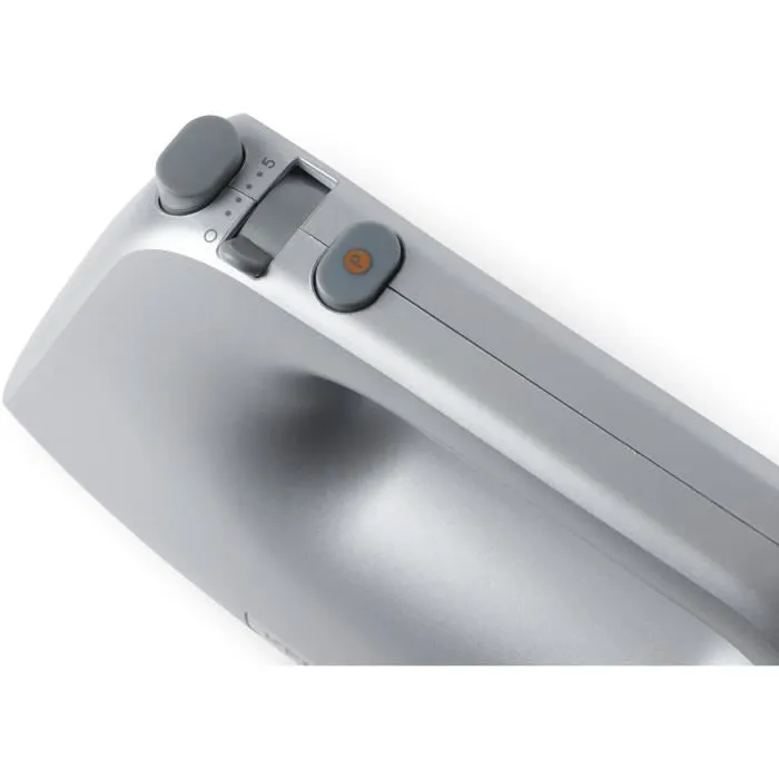 Kenwood HMP30.A0SI Batidora de Mano 450W, 5 Velocidades + Turbo, Batidor, Amasadora, Cuerpo Plástico Plateado 2 Kenwood HMP30.A0SI Batidora de Mano 450W, 5 Velocidades + Turbo, Batidor, Amasadora, Cuerpo Plástico Plateado 2