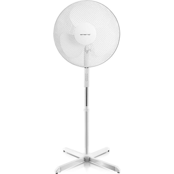 Emerio FN-114204 Ventilador de Pie 45 W Oscilante Blanco