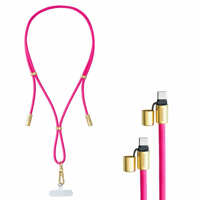 Cable USB-C INTENSO 7991004 Rosa 7 Cable USB-C INTENSO 7991004 Rosa 7