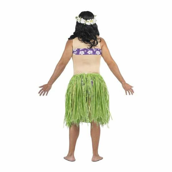 Disfraz aloha tocado, collar, body con relleno y falda talla one size 3 Disfraz aloha tocado, collar, body con relleno y falda talla one size 3