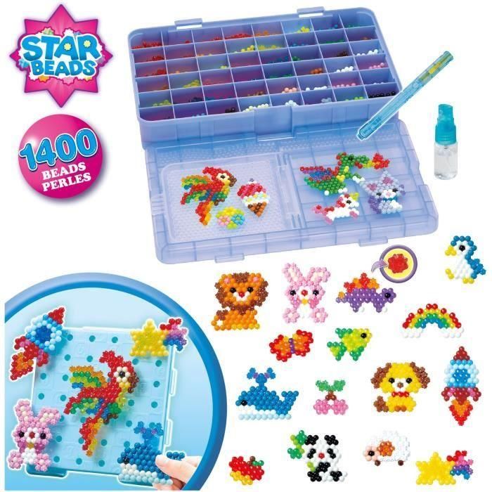 Aquabeads 31967 Caso de Expertos - Kit de Manualidades con Perlas para Crear Diseños - Incluye 1400 Perlas 2