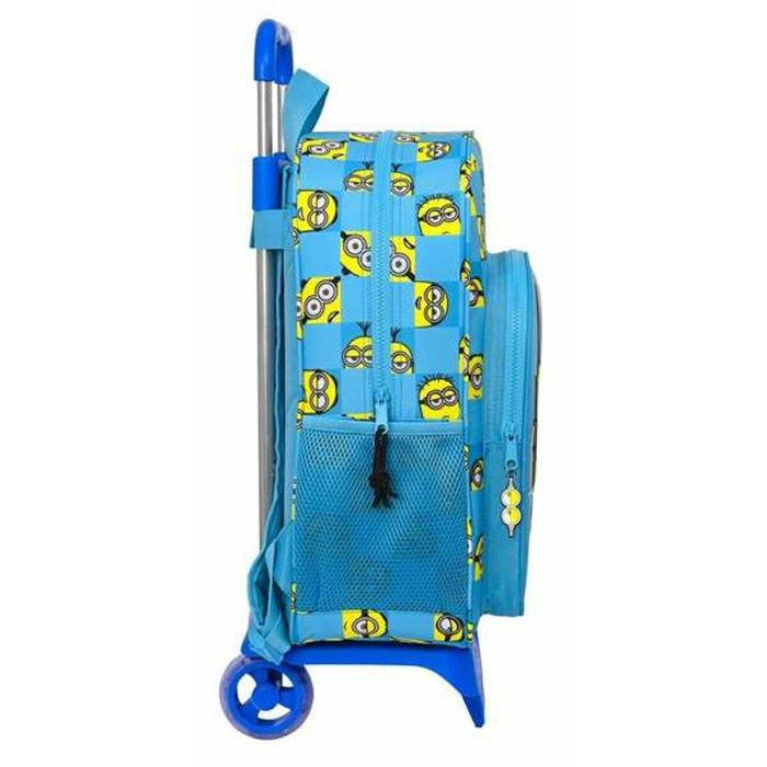 Cartera Escolar Safta Con Carro Minions Minionstatic 330x140x420 mm 2