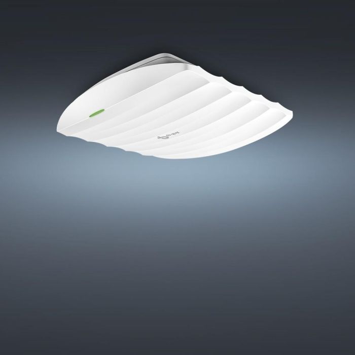 TP-Link EAP110 Punto de Acceso Inalámbrico Omada WiFi N300 2.4GHz PoE Pasivo 4dBi Montaje Techo/Pared con Portal Cautivo 5