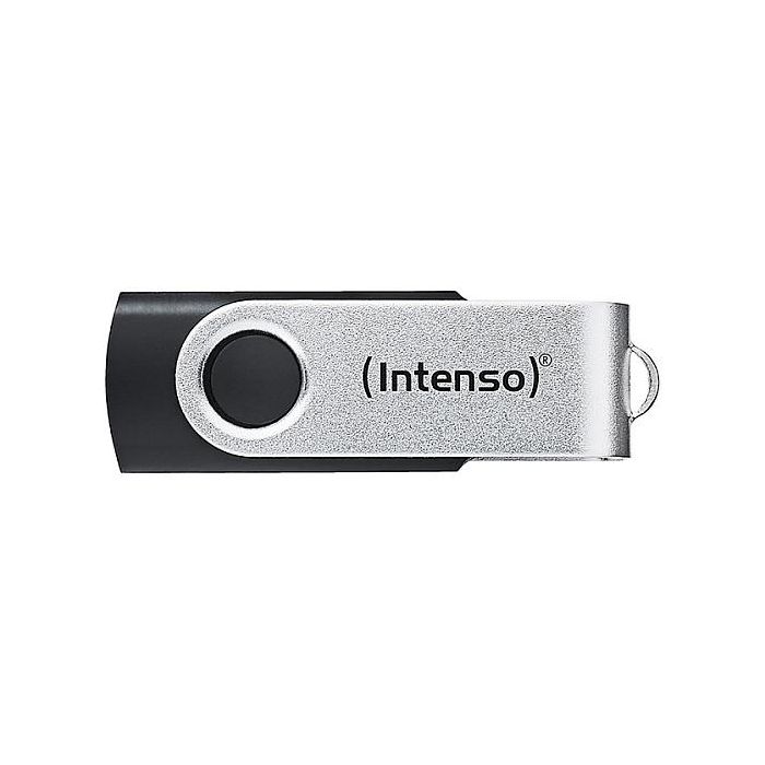 Intenso 3543480 Memoria USB 3.2 Gen 1 Lápiz, 32 GB, Hasta 70 MB/s, USB-A, Compatible con USB 3.0/3.1, Plástico y Metal, Office Line