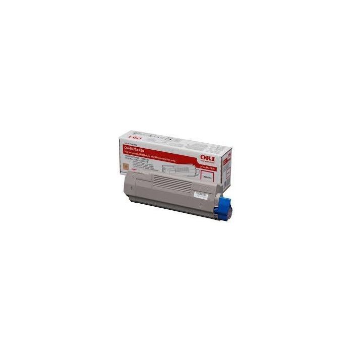 Oki Type C12 Tóner de Impresora Magenta Original con Rendimiento de 2000 Páginas para Modelos Oki C5650 y C5750 Oki Type C12 Tóner de Impresora Magenta Original con Rendimiento de 2000 Páginas para Modelos Oki C5650 y C5750