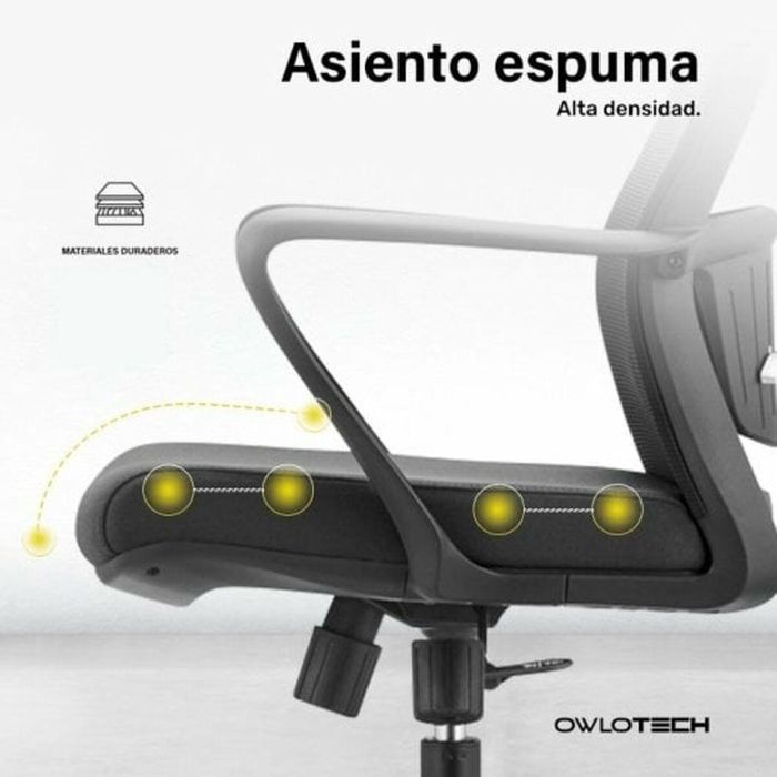 Silla de Oficina Owlotech Negro 2