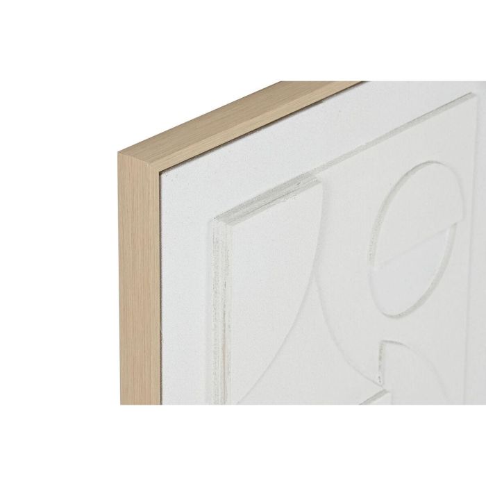 Cuadro Scandi DKD Home Decor Blanco 4.8 x 50 x 40 cm (3 Unidades) 3