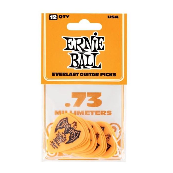 Bolsa De Púas Everlast Naranja 0,73 Mm - 12 Unidades 1 Bolsa De Púas Everlast Naranja 0,73 Mm - 12 Unidades 1