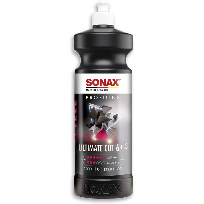Sonax SX02393000 Profiline Ultimatecut Pulimento Abrasivo 1 L - Elimina arañazos P1000, Alta Velocidad, Sin Silicona, para Automoción y Náutica Sonax SX02393000 Profiline Ultimatecut Pulimento Abrasivo 1 L - Elimina arañazos P1000, Alta Velocidad, Sin Silicona, para Automoción y Náutica