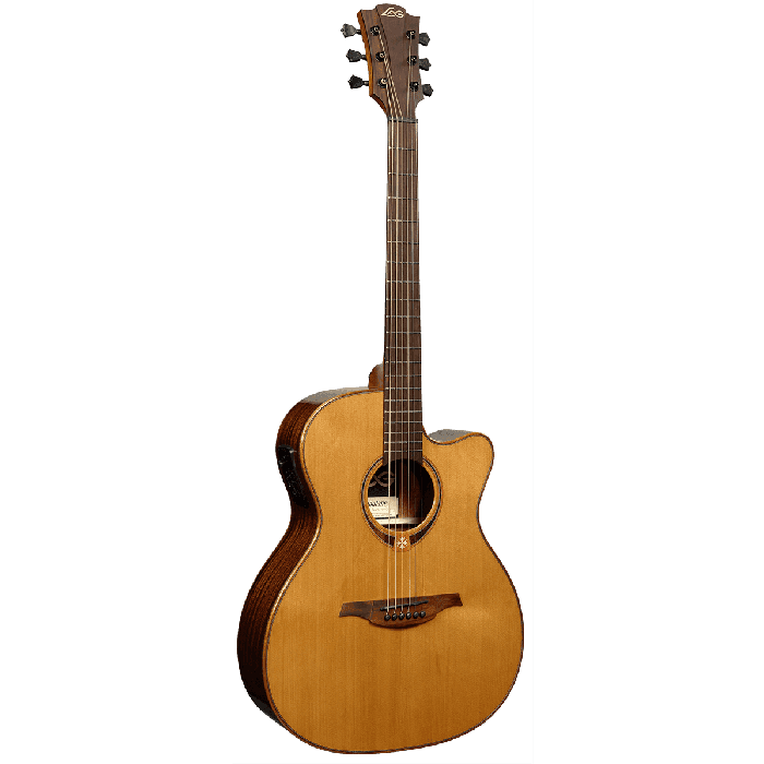 Guitarra Acústica Lâg Auditorium Cutaway Tramontane 118 A/E - Natural