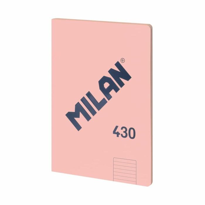 Libreta Milan 430 Rosa A4 48 Hojas 21 x 29,7 cm (3 Unidades) 5