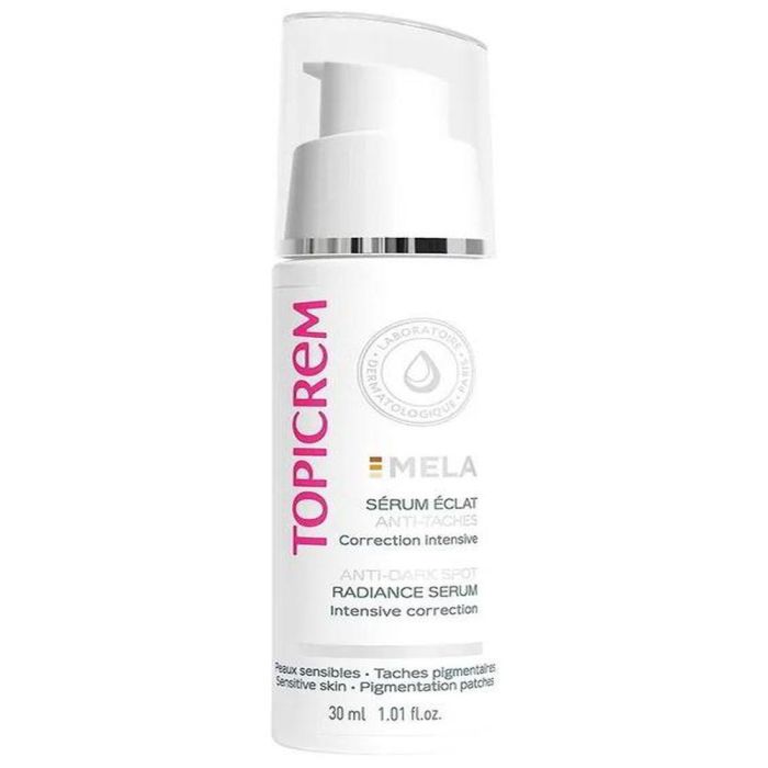 Topicrem MELA Sérum Iluminador Antimanchas 30 ml - Tratamiento Facial Hidratante para Piel Radiante y Uniforme