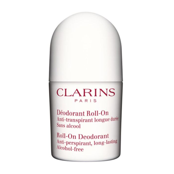 Clarins C0493D Desodorante Roll-on Para Mujer 50 ml Sin Alcohol Piel Sensible, Regula Transpiración y Protección Duradera