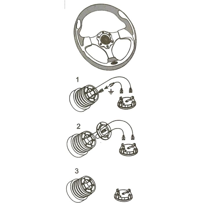 Volante Racing OCC Motorsport Revenge Alcantara Negro 3