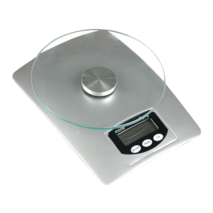 Q-connect Báscula de Precisión Electrónica 5000 gr, Capacidad 5 kg, Graduación 2 g, Pantalla LCD 1