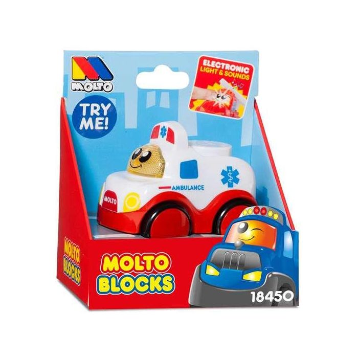 Molto Vehículos de Juguete Surtidos con Luces y Sonidos, Incluye 2 Pilas, Fabricados en Plástico. Modelos Aleatorios. Ideal para Niños de 1 Año en Adelante 3 Molto Vehículos de Juguete Surtidos con Luces y Sonidos, Incluye 2 Pilas, Fabricados en Plástico. Modelos Aleatorios. Ideal para Niños de 1 Año en Adelante 3
