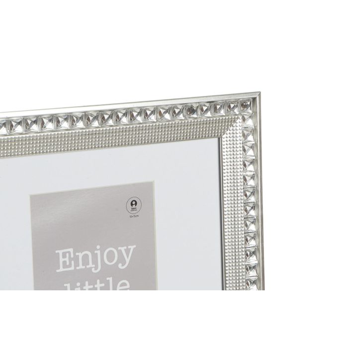 DKD Home Decor Marco Multifoto Tradicional Dorado Plateado para 6 fotos de Cristal y PS, 53x39 cm, Colección Diamonds, Pack de 4 2 DKD Home Decor Marco Multifoto Tradicional Dorado Plateado para 6 fotos de Cristal y PS, 53x39 cm, Colección Diamonds, Pack de 4 2