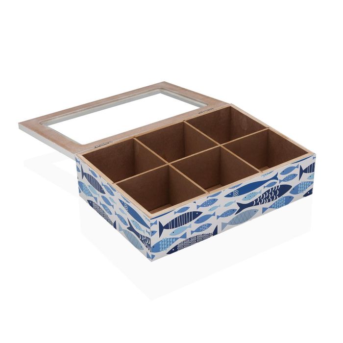 Caja Te Madera Aqua 2 Versa 17X7CM (2 Unidades) 1 Caja Te Madera Aqua 2 Versa 17X7CM (2 Unidades) 1