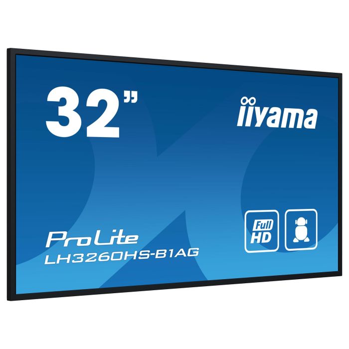 Iiyama LH3260HS-B1AG Pizarra Digital LED 31.5" Full HD 500 cd/m² Android 11 Negro 80 cm 13