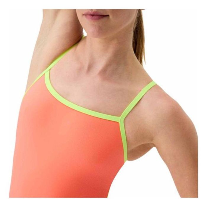 Bañador Mujer Speedo FL Solid Tri Back Coral 2