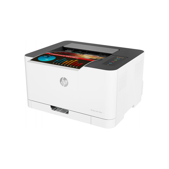 HP 150nw Impresora Láser Color A4 WiFi Ethernet, 600x600 DPI. Impresión 18ppm Negro / 4ppm Color para Hogar/Oficina. 5