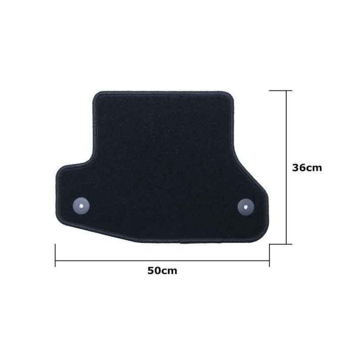 Set de Alfombrillas para Coche OCC Motorsport OCCD0020 5 Piezas 1 Set de Alfombrillas para Coche OCC Motorsport OCCD0020 5 Piezas 1