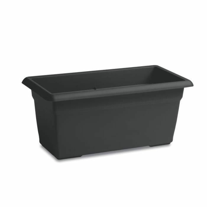 Stefanplast 84295 Maceta rectangular de flores de plástico 110L 100 cm antracita Stefanplast 84295 Maceta rectangular de flores de plástico 110L 100 cm antracita