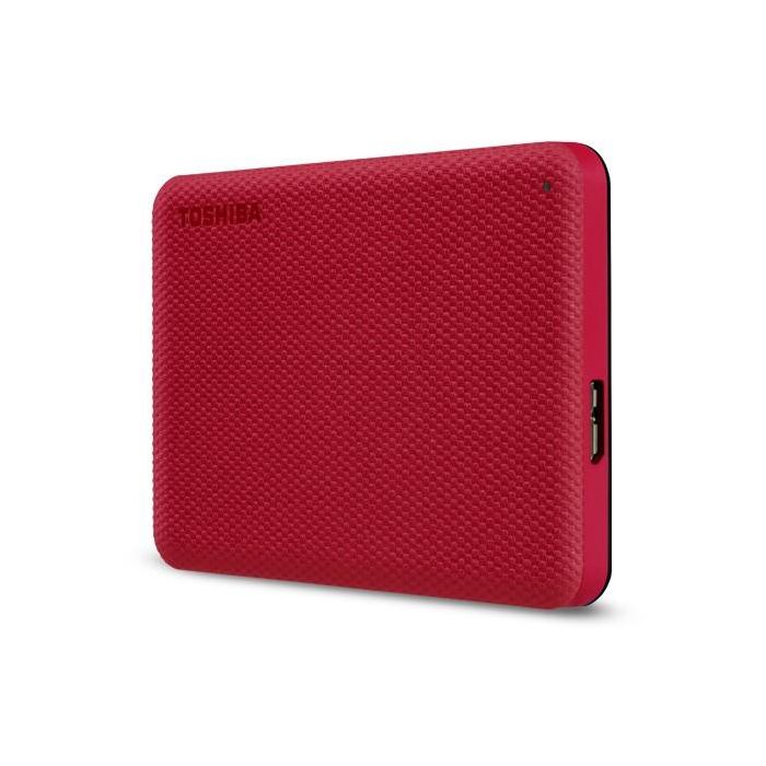 Toshiba Canvio Advance Disco Duro Externo 1 TB Rojo - Micro-USB-B 3.2 Gen 1 (5 Gbit/s) 2