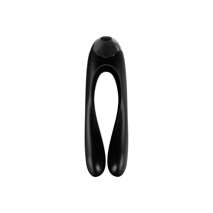 Vibrador para Parejas Satisfyer Candy Cane Negro 7 Vibrador para Parejas Satisfyer Candy Cane Negro 7
