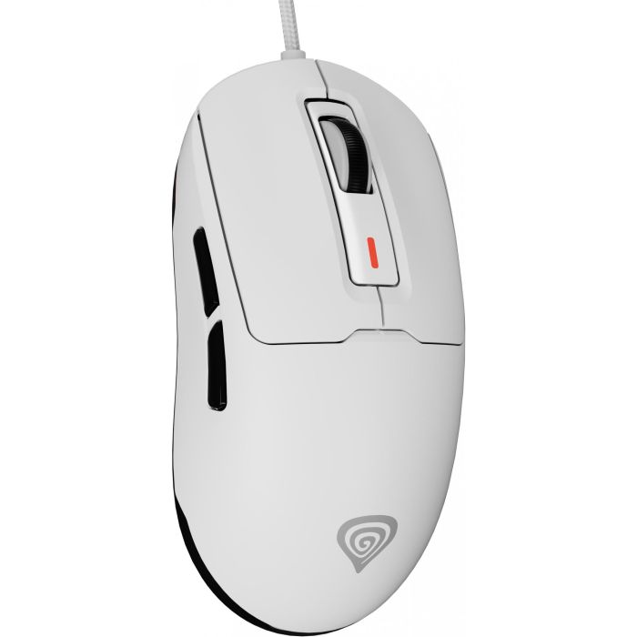 GENESIS Krypton 660 Ratón Gaming Óptico Ambidextro 12000 DPI, Ultraligero 49g, Cable USB Paracord, Huano Purple 90M Clicks, Blanco 1 GENESIS Krypton 660 Ratón Gaming Óptico Ambidextro 12000 DPI, Ultraligero 49g, Cable USB Paracord, Huano Purple 90M Clicks, Blanco 1