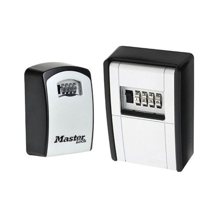 Armario de llaves Master Lock 5401EURD Metal Negro/Gris 8 x 3 x 12 cm 2 Armario de llaves Master Lock 5401EURD Metal Negro/Gris 8 x 3 x 12 cm 2