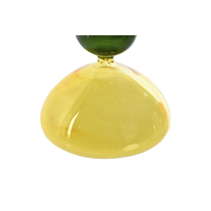 Reloj De Arena Glam DKD Home Decor Naranja Verde 10.3 x 19.5 x 10.3 cm (2 Unidades) 3