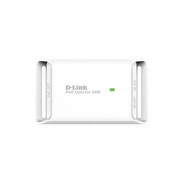 D-Link DPE-301GI Inyector PoE Gigabit 802.3at/af con 2 Puertos RJ45 1