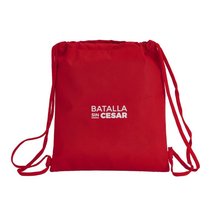 Cartera Escolar Safta Sporting De Gijon Saco Plano 350x400 mm 1