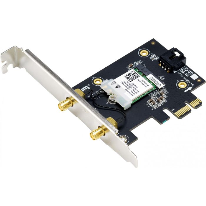 ASUS PCE-AX1800 BT5.2 Tarjeta WiFi 6 PCIe 1775Mbps Bluetooth 5.2 90IG07A0-MO0B00 2 ASUS PCE-AX1800 BT5.2 Tarjeta WiFi 6 PCIe 1775Mbps Bluetooth 5.2 90IG07A0-MO0B00 2